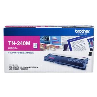 Mực hộp máy in laser Brother TN-240M - Magenta - Dùng cho máy Brother HL-3040CN/ HL-3070CW/ DCP-9010CN/ MFC-9120CN/ 9320CW